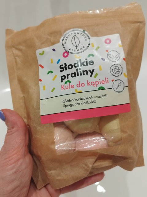 Marba Cosmetics Manufaktura Piękna, Kule do kąpieli, Słodkie Praliny