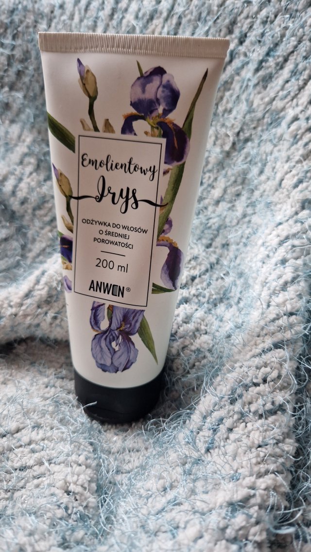 Anwen Odżywka do włosów o średniej porowatości, Emolientowy Irys