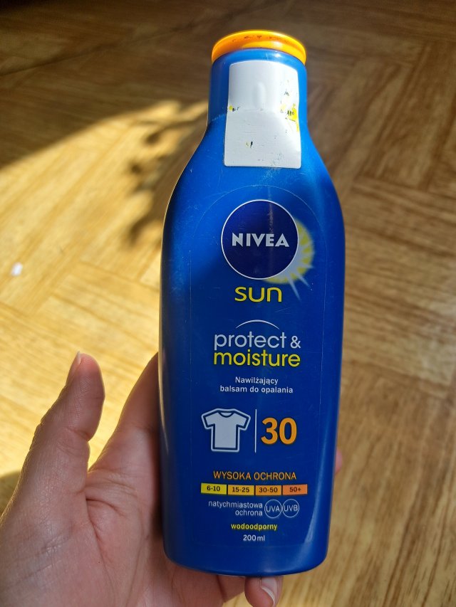 Nivea Sun, Balsam do opalania, Wodoodporny, Protect & Moisture, SPF 30