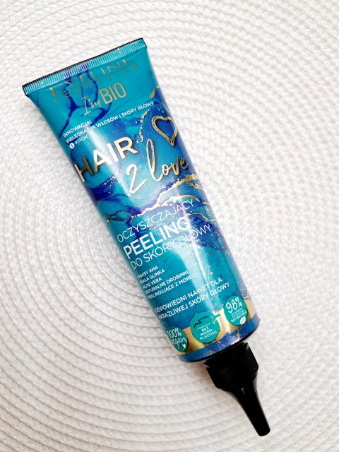 Eveline Hair 2 Love, Peeling do skóry głowy, Oczyszczający
