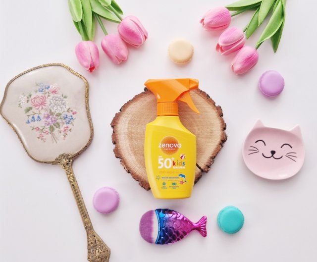 Zenova Suncare Kids, Spray ochronny, Dla dzieci, SPF 50+