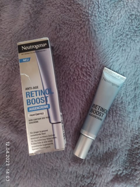 Neutrogena Retinol Boost, Krem pod oczy, Anti-Age, Przeciwzmarszczkowy