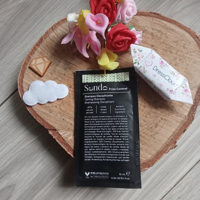 Sendo Szampon do włosów, Frizz Control, Zapobiegający puszeniu się włosów 