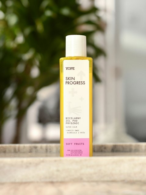 YOPE Skin Progress, Żel pod prysznic, Micelarny, Soft Fruits