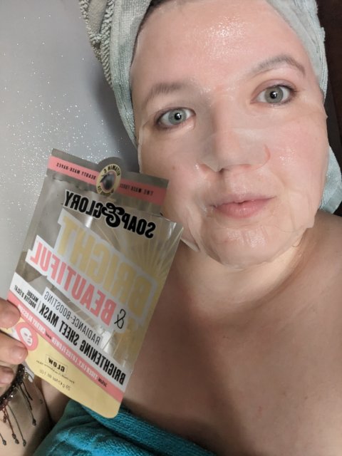 Soap & Glory glow Brightening mask