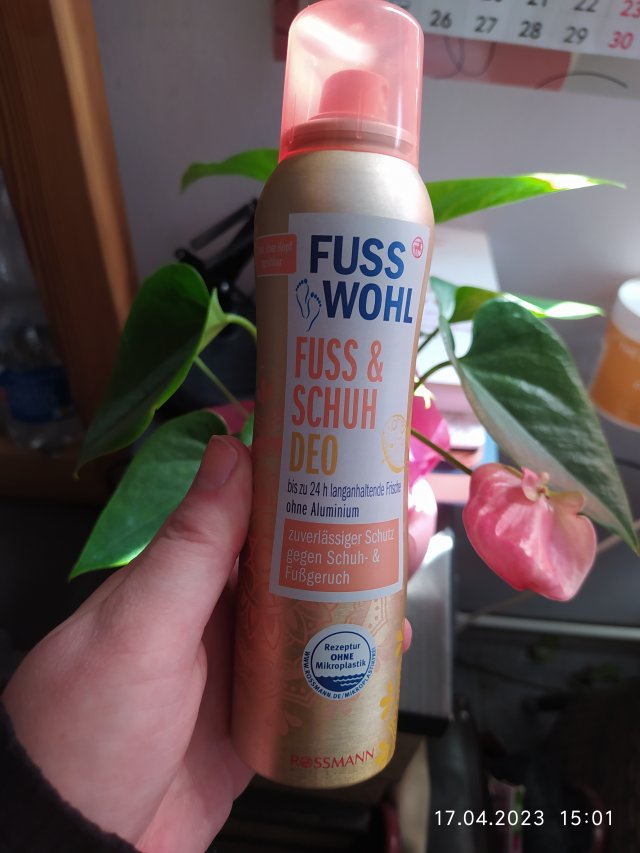 Fusswohl Fuss & schuh Deo, dezodorant do stóp i butów
