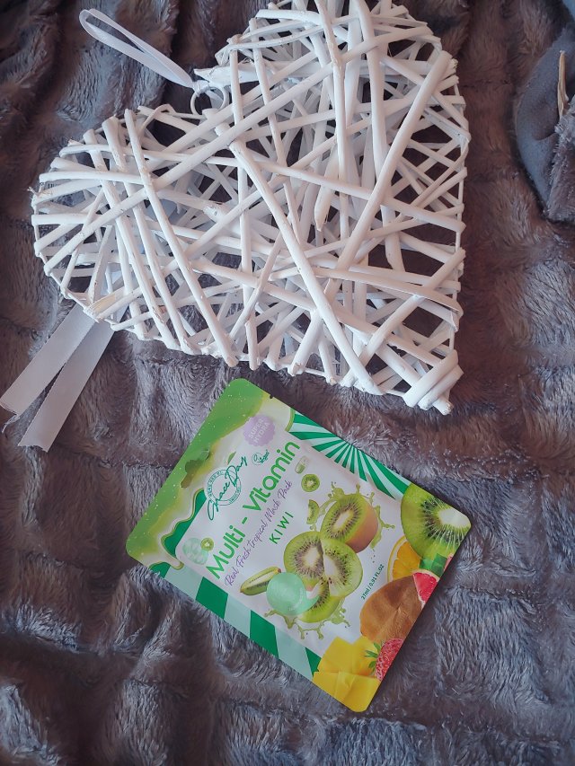 maseczka w plachcie kiwi 