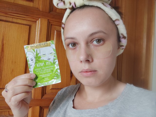 Perfecta Eye Patch, Płatki pod oczy, Ultracienkie, Naturalny aloes