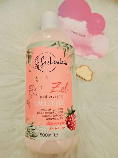 Sielanka Żel pod prysznic, Nawilżający, Malina