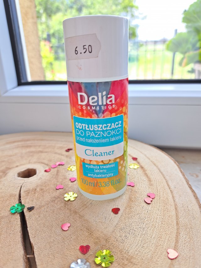 Delia Cleaner, Odtłuszczacz do paznokci przed nałożeniem lakieru