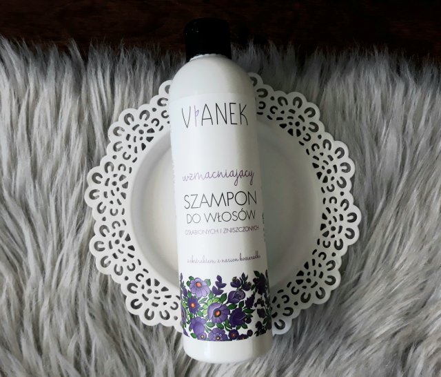 Sylveco Vianek, Szampon do włosów, Seria fioletowa, Wzmacniający, Włosy osłabione i zniszczone