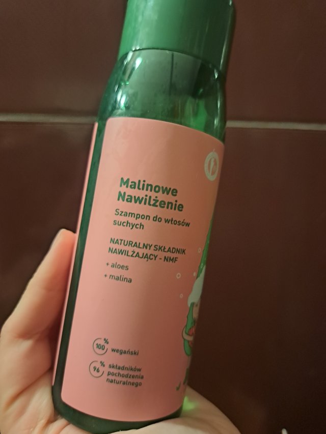 Yumi Szampon do włosów, Malinowe Nawilżenie, Nawilżający