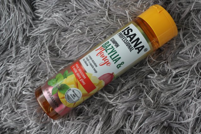 Isana Professional, Szampon do włosów, Bazylia & Mango