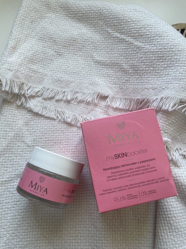 Miya Cosmetics mySKINbooster, Żel-booster do twarzy, Nawilżający, Z peptydami
