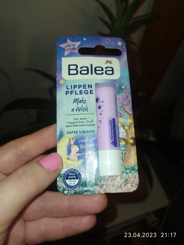 Balea Pomadka ochronna do ust, Make a Wish