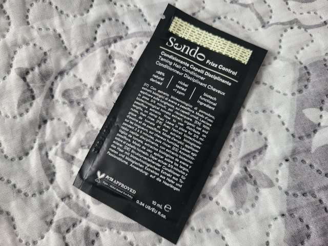 Sendo Odżywka do włosów, Taming, Zapobiegająca puszeniu się włosów