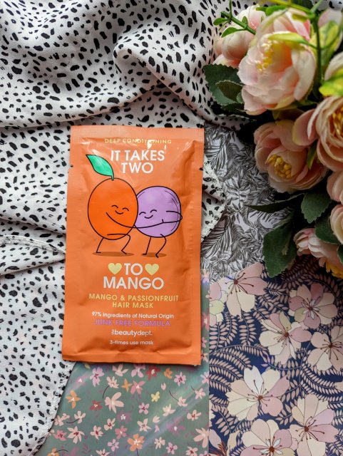 The Beauty Dept. Maska do włosów, Odżywcza, It Takes Two, Mango i olejek z passiflory
