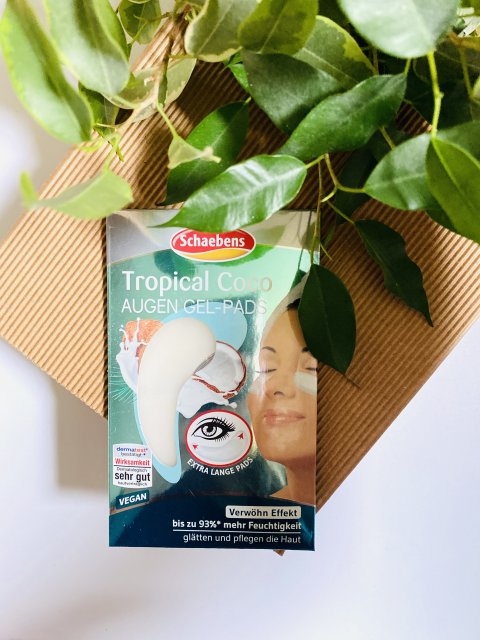 Schaebens Płatki pod oczy, Hydrożelowe, Tropical Coco