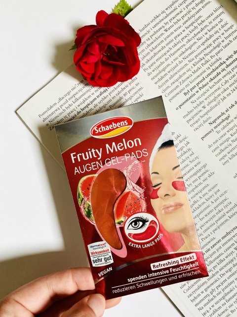 Schaebens Płatki pod oczy, Hydrożelowe, Fruity Melon