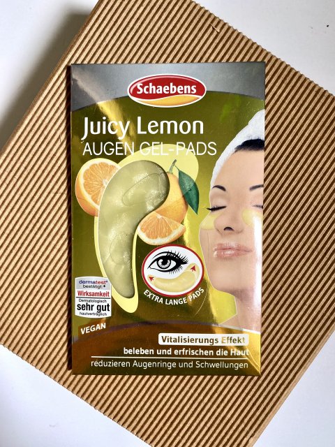 Schaebens Płatki pod oczy, Hydrożelowe, Juicy Lemon
