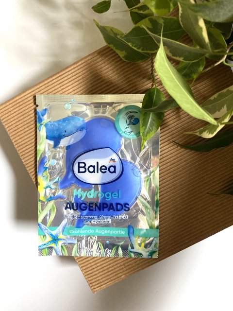 Balea Płatki pod oczy, Hydrożelowe, Meerwasser, Algen-Ektrakt, Hyaluron
