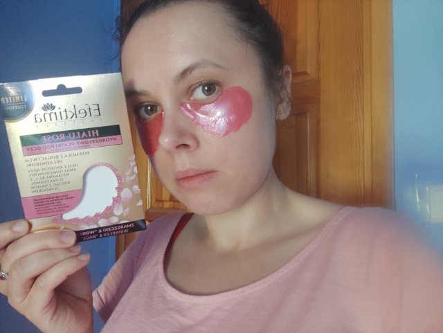 Efektima Hialu-Rose, Hydrożelowe płatki pod oczy, Zmarszczki  & 