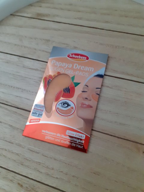 Schaebens Płatki pod oczy, Hydrożelowe, Papaya Dream