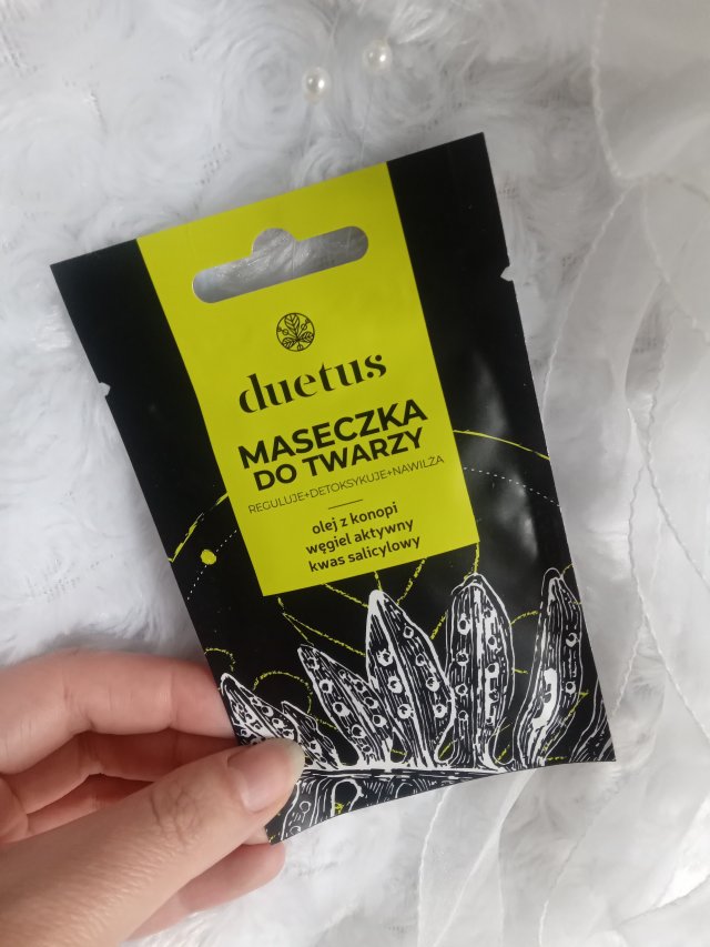 Sylveco, Duetus, maseczka do twarzy, reguluje+detoksykuje+nawilża