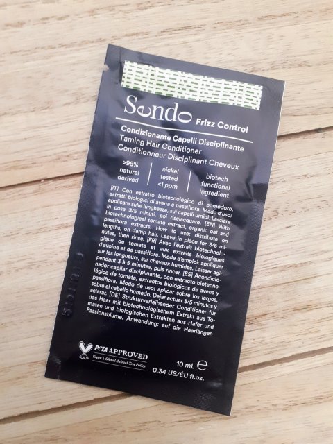 Sendo Odżywka do włosów, Frizz Control, Zapobiegająca puszeniu się włosów