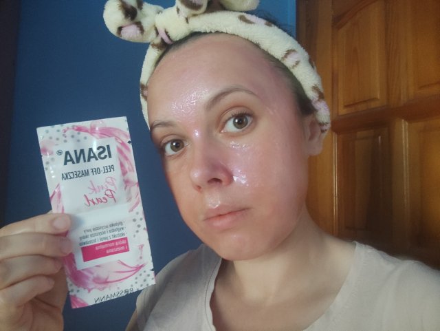 Isana Maseczka do twarzy, Peel-off, Pink Pearl