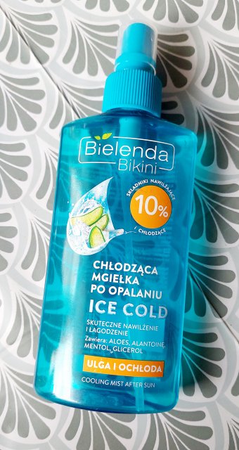 Bielenda Bikini, Chłodząca mgiełka po opalaniu, Ice Cold