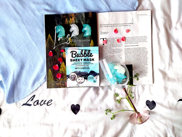 Mascot Europe Bubble Sheet Mask, Maseczka do twarzy, Bąbelkowa, Charcoal