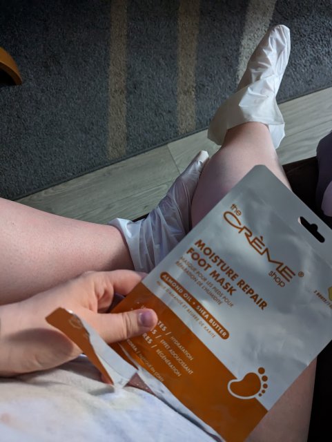 The creme shop maska do stóp 