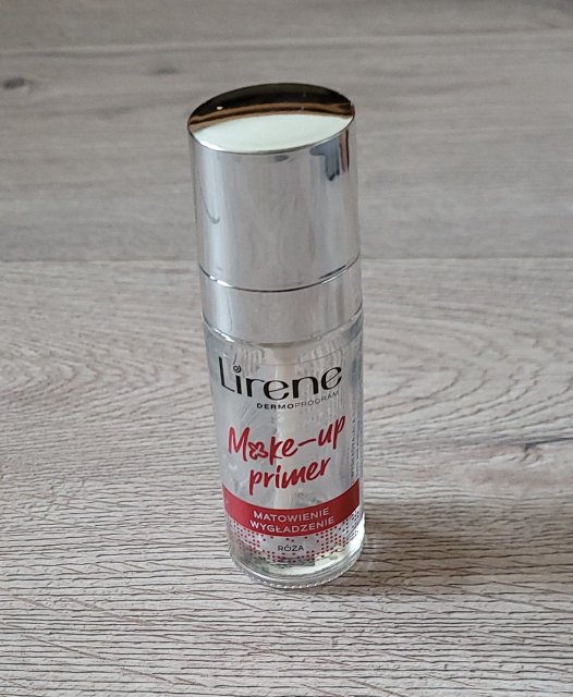 Lirene Dermoprogram, Make-up primer, Baza pod makijaż, Matowienie i wygładzenie, Róża