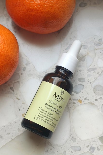 Miya Cosmetics Beauty lab, Serum do twarzy na przebarwienia, Witamina C