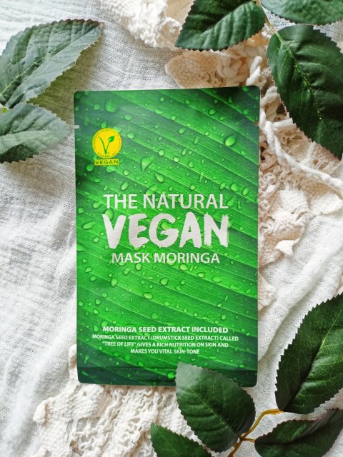 Veganska maseczka w płacie 