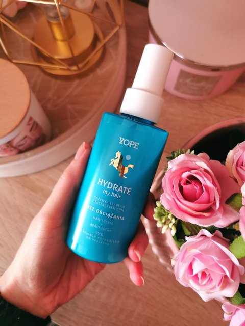 YOPE Odżywka do włosów, Hydrate My Hair, Leave-in, Z ekstraktem chia, Bez obciążania, Nawilżenie