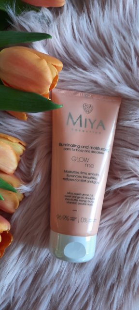 Miya Cosmetics GLOWme, Balsam do ciała i dekoltu,  Rozświetlająco-nawilżający