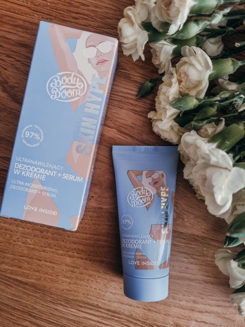 Bielenda Skin Hype, Ultranawilżający dezodorant + serum w kremie