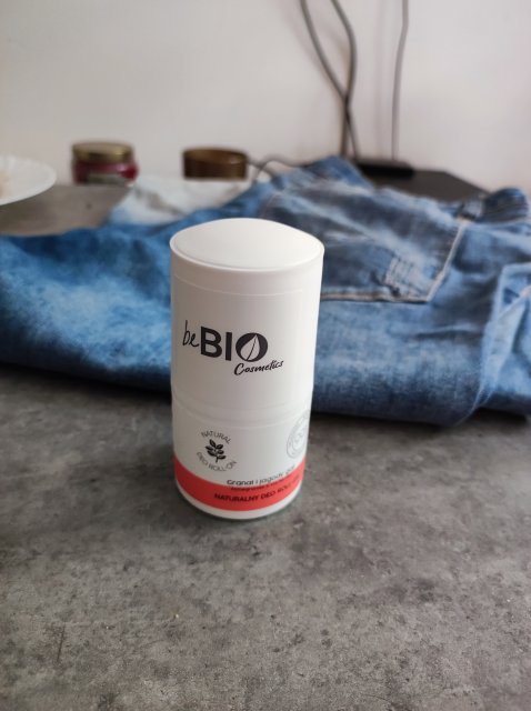 beBIO Antyperspirant w kulce, Naturalny, Granat i jagody goji