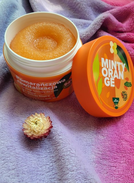 Farmona Tutti frutti, cukrowy peeling do ciała, minty orange