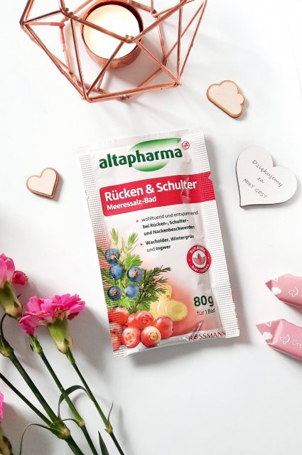 Altapharma Sól do kąpieli, Morska, Odprężająca, Rucken & Schulter
