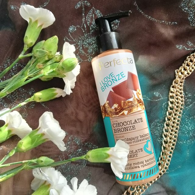 Perfecta Chocolate bronze, Nawilżający balsam brązująco-rozświetlający