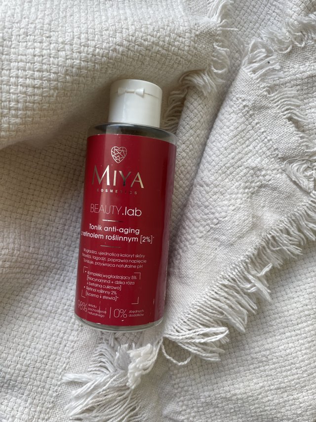 Miya Cosmetics Beauty lab, Tonik do twarzy, Anti-aging, Z retinolem roślinnym [2%]