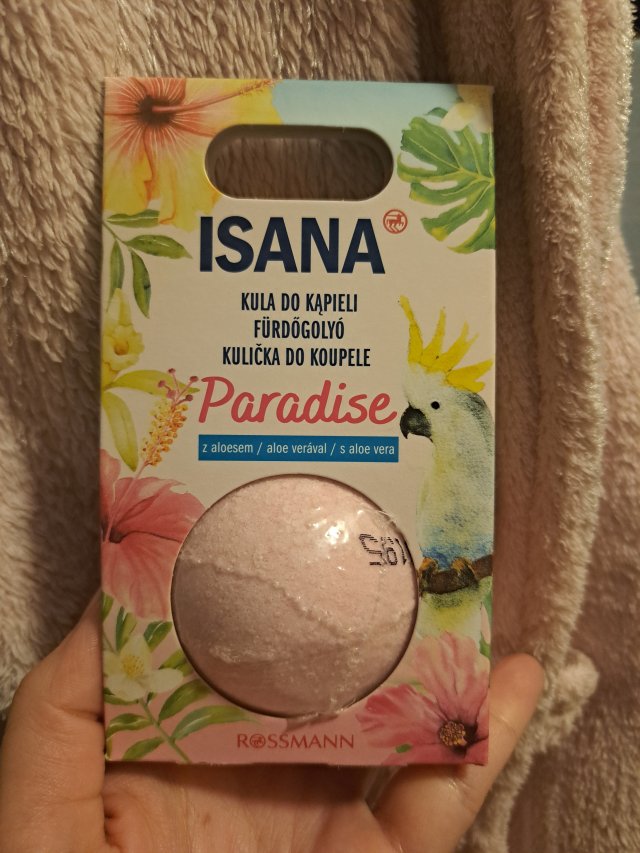 Isana Kula do kąpieli, Paradise, Z aloesem