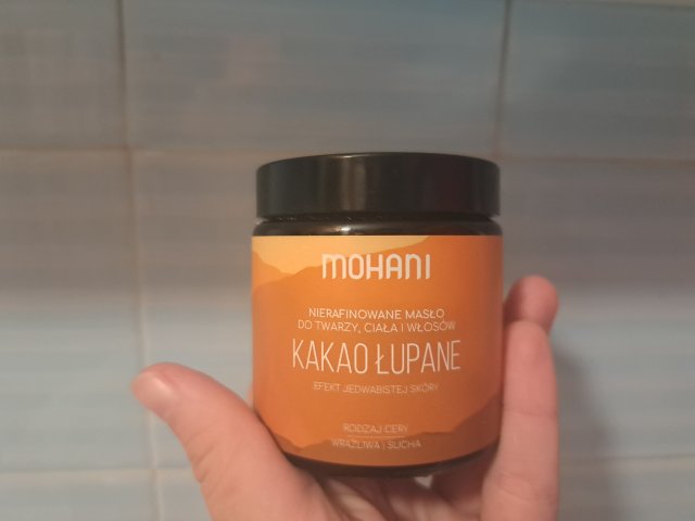 Mohani Masło do ciała, Kakao łupane, Rich Butter, Efekt jedwabistej skóry