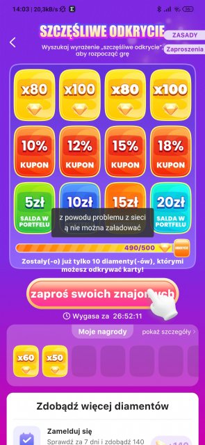 Gra „Szczęśliwe odkrycie” na Shein