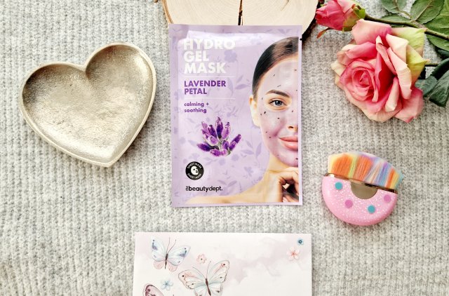 The Beauty Dept. Maseczka do twarzy w płacie, Hydrogel Mask, Lavender Petal, Calming + Soothing