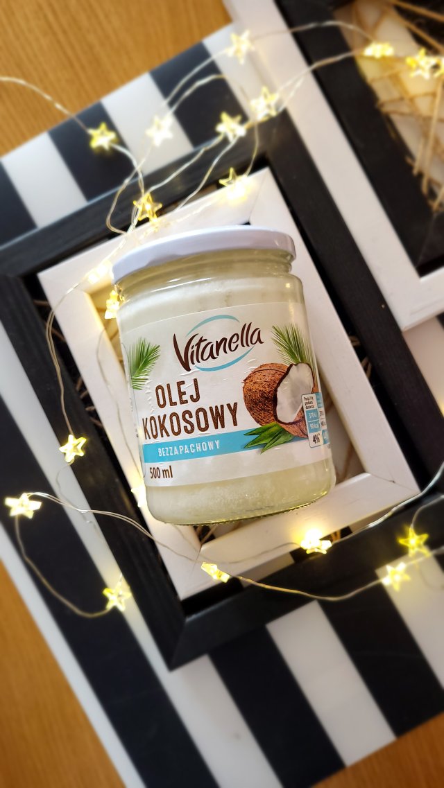 Vitanella Olej kokosowy, Bezzapachowy, Rafinowany