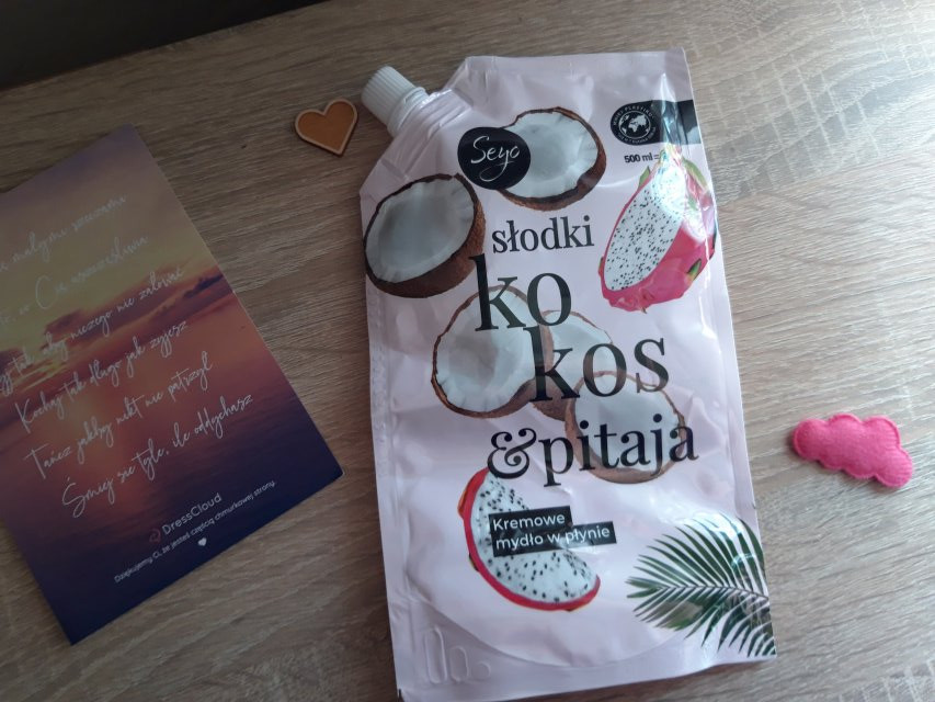 Seyo Mydło w płynie, Słodki kokos & pitaja
